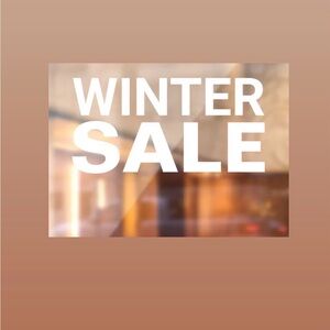 Winter Sale Sign